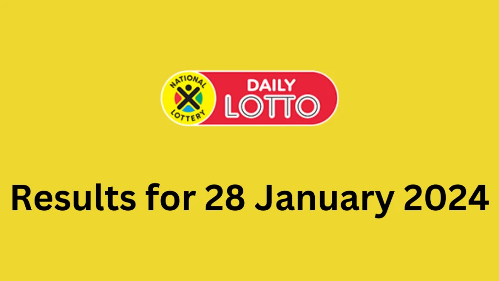 Daily Lotto results