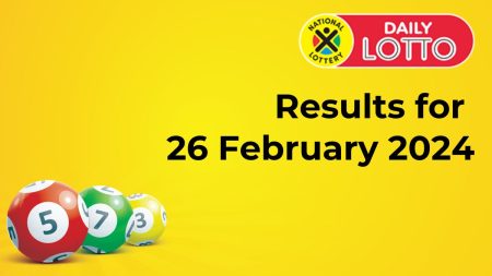 Ithuba Daily Lotto Results for 26 February 2024