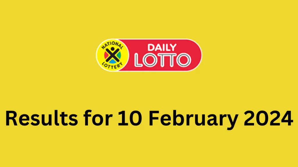 daily lotto results 10 feb