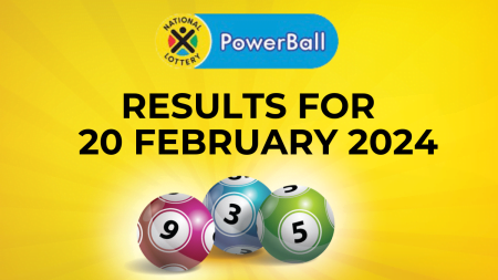 powerball results 20 feb