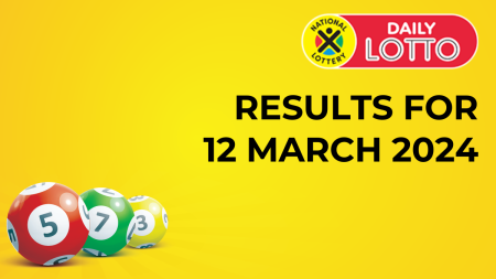 daily lotto results for 12 march