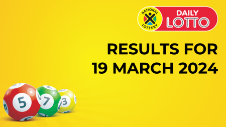 daily lotto results for 19 march