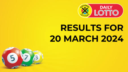 daily lotto results for 20 march