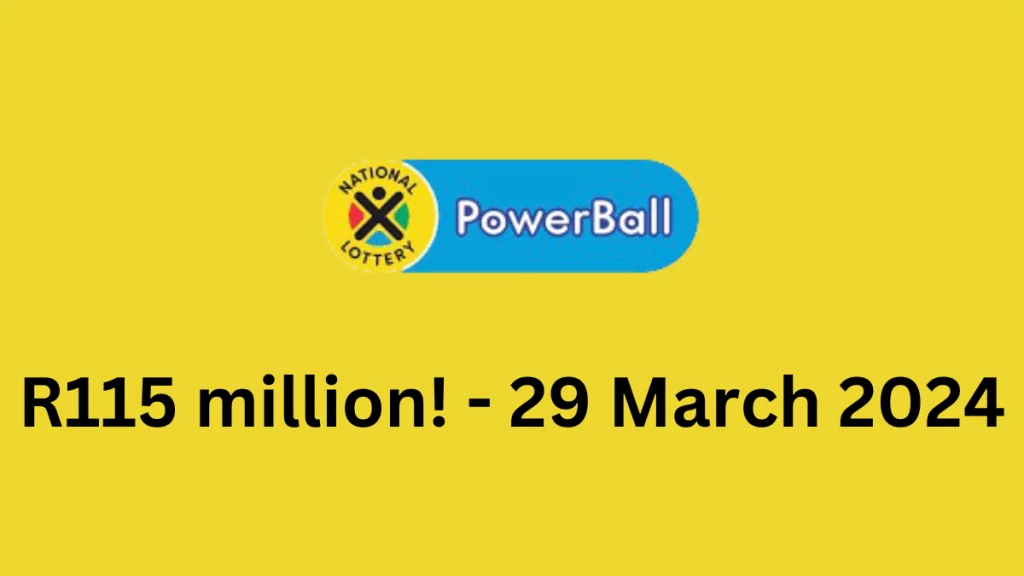 powerball results for 29 march