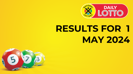 daily lotto results for 1 may