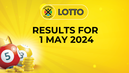 lotto results for 1 may