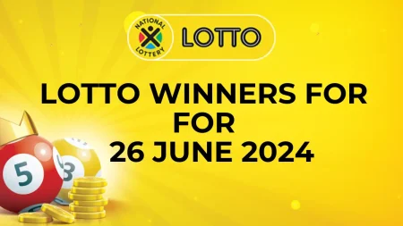 Congratulations To The Lotto Winners For 26 June 2024