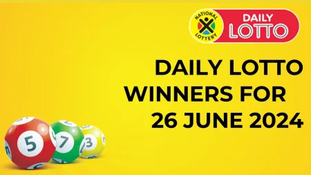 daily lotto winners 26 june