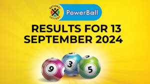 Ithuba Powerball Results 13 September 2024 ithuba powerball results