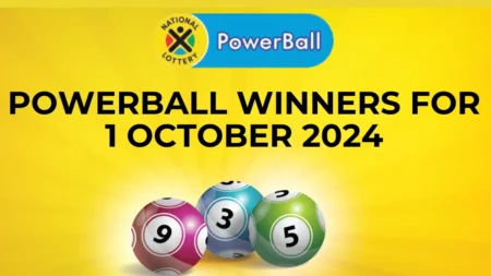 Congratulations to The Powerball Winners for 01 October 2024