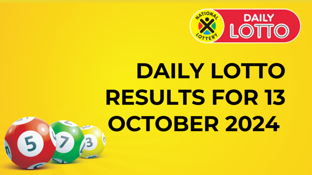 daily lotto results