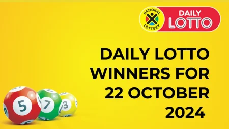 Daily lotto winners for 22 Oct