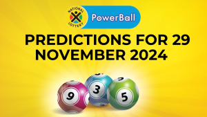Ithuba Powerball Predictions for the 29th November 2024 Ithuba Powerball predictions