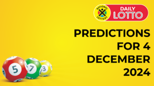 daily lotto predictions