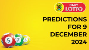 Ithuba Daily Lotto Predictions for 9 December 2024 daily lotto predictions