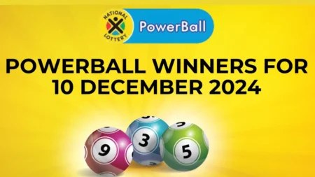 Congratulations to The Powerball Winners for 10 December 2024