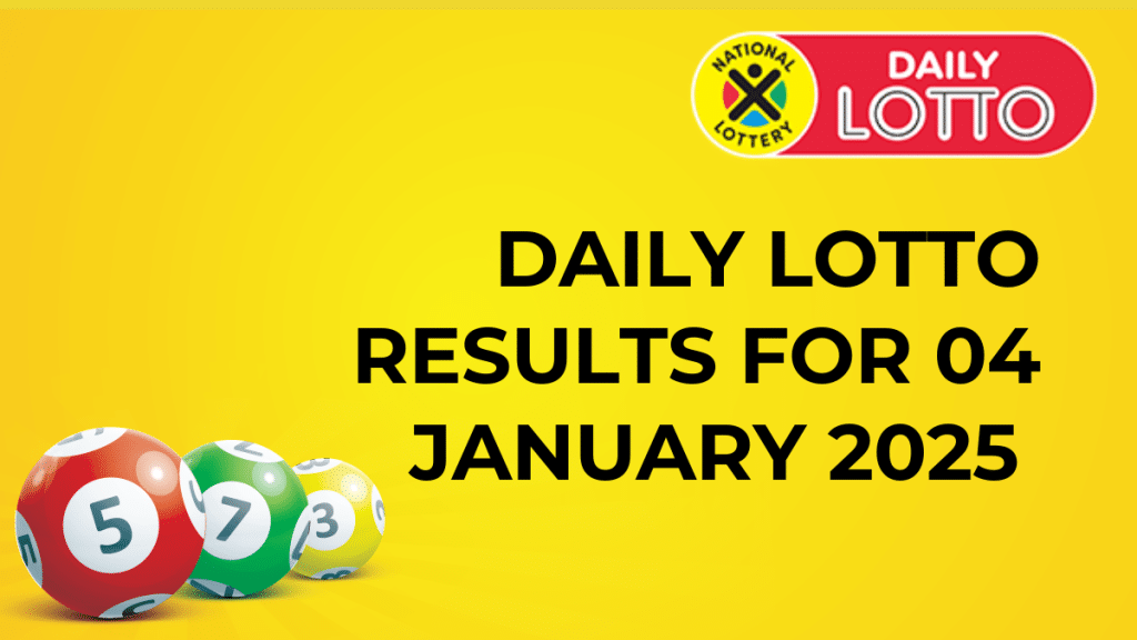 daily lotto results