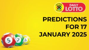 Ithuba Daily Lotto Predictions for 17 January 2025 Ithuba Daily Lotto Predictions For 17 January 2025