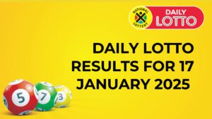 Ithuba Daily Lotto Results On 17 January 2025 Ithuba Daily Lotto Results For 17 January 2025