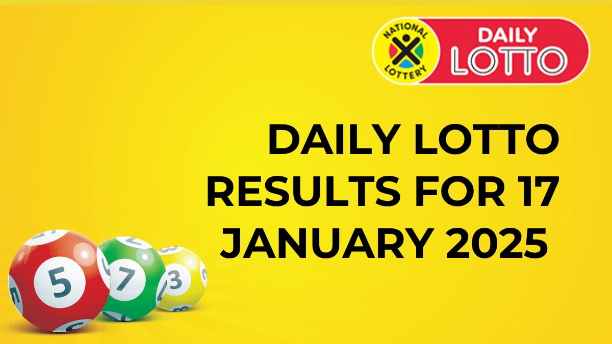 Ithuba Daily Lotto Results For 17 January 2025