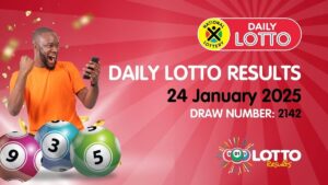 Ithuba Daily Lotto Results For 24/01/2025 Daily Lotto Results 24Jan25
