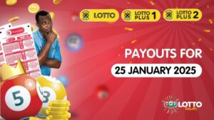 Lotto Payouts for 25 January 2025 lotto payouts 25 January 2025