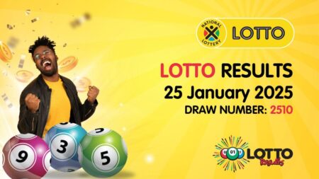 Lotto Results for 25 January 2025