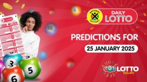 Daily Lotto Predictions for 25 January 2025