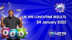 UK49s Lunchtime Draw Results