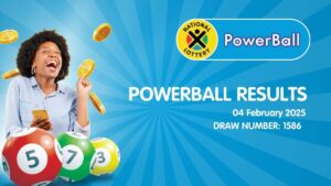 PowerBall results for Tuesday, 4 February 2025
