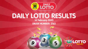 Daily Lotto Results for 14 February 2025 – Check Your Winning Numbers! Check the Daily Lotto results for 14 February 2025! Two jackpot winners took home R325,000 each. See if you’ve won here!