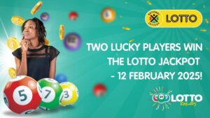 Two lucky players win the Lotto Jackpot – 12 February 2025! Two lucky Lotto winners from Melmoth and Standerton won R5,310,470 each in the 12 February 2025 draw! Check your tickets now and don’t miss the next jackpot!