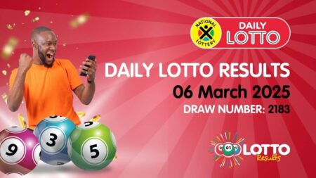 Check the Ithuba Daily Lotto results for 6 March 2025. See the full prize breakdown and claim your winnings now!