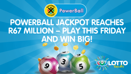 The PowerBall jackpot has hit R67 MILLION for 8 March 2025! Check out the latest PowerBall predictions, hot and cold numbers, and jackpot details before the draw. Buy your tickets today!