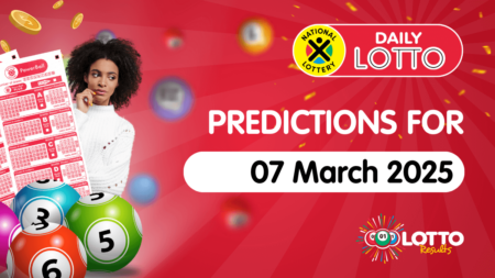 Get the best Daily Lotto predictions for 7 March 2025! See hot and cold numbers, expert strategies, and number generator tips to improve your chances of winning.